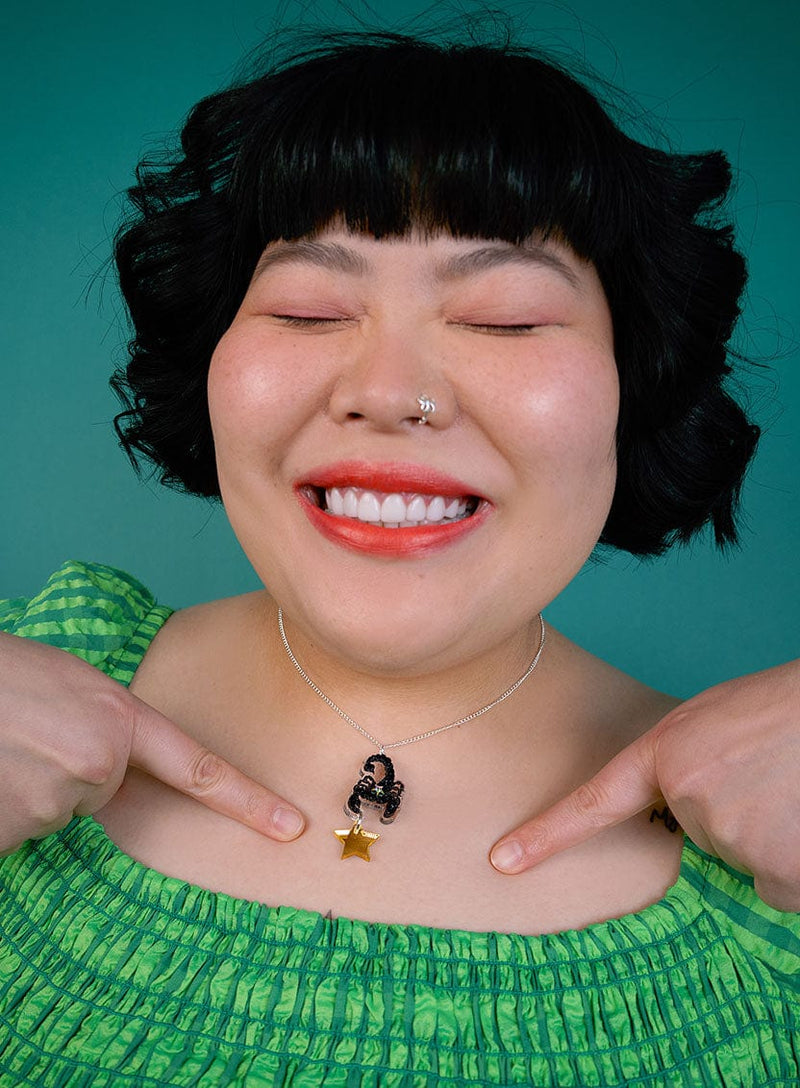Tatty Devine Star-Studded Scorpion Pendant