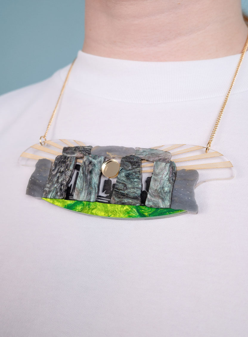 Stonehenge Solstice Necklace