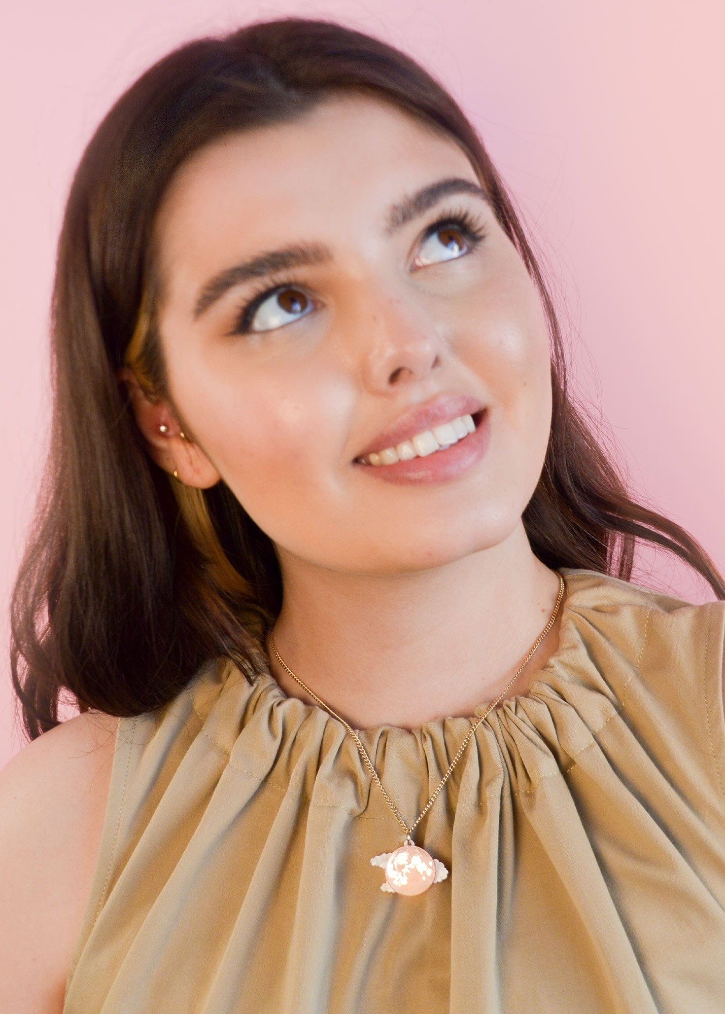 Tatty Devine Strawberry Moon Pendant