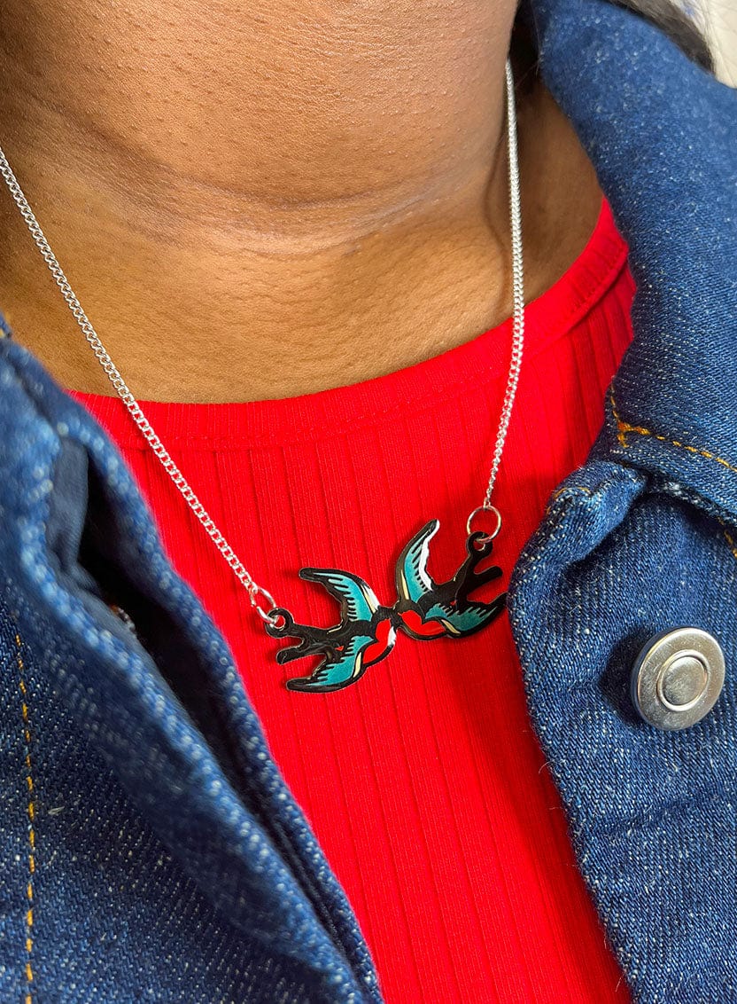 Tatty devine swallow necklace outlet