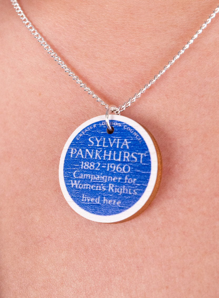 Sylvia Pankhurst Plaque Pendant