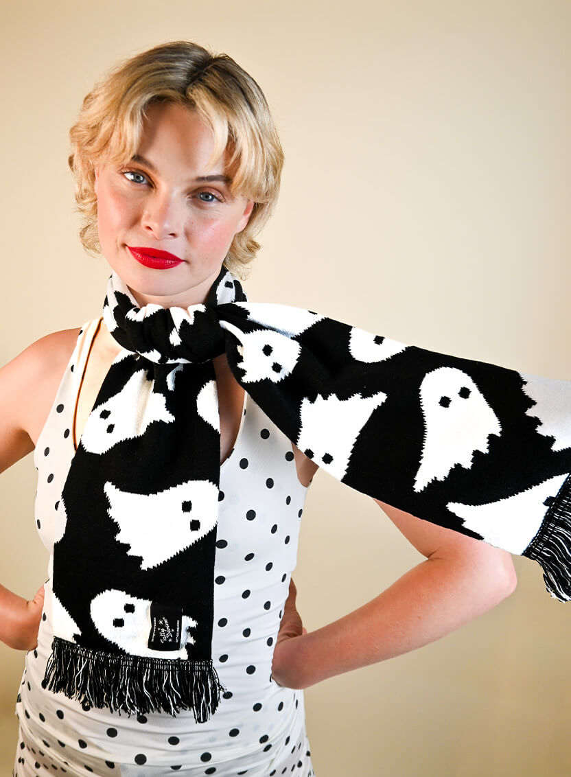 Tatty Devine Ghost Scarf