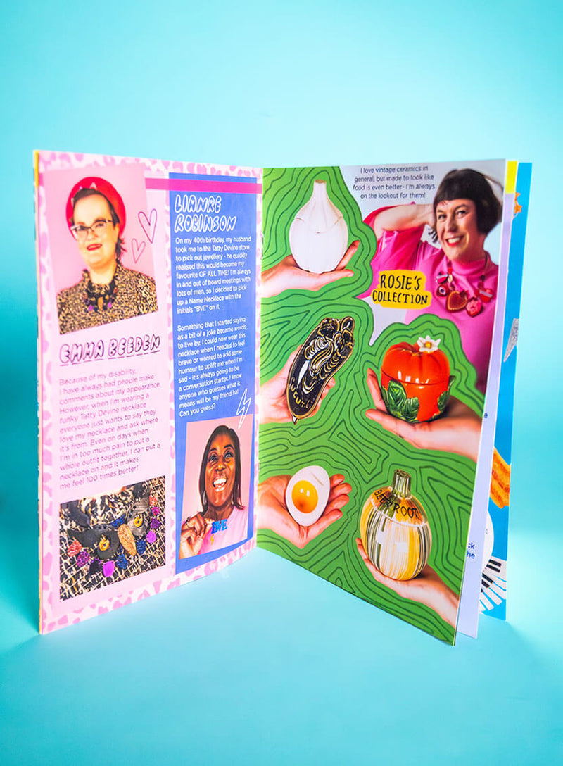 Tatty Devine 'All About Collecting' Zine
