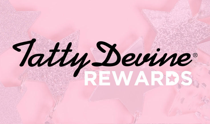 Tatty Devine Rewards loyalty points programme