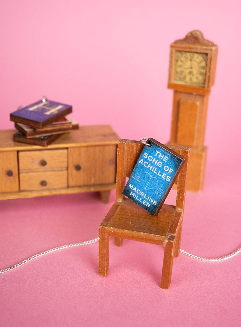 Tatty Devine x Women's Prize The Song of Achilles Book Pendant