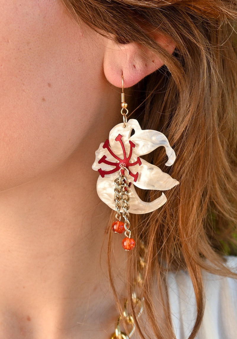 tiger lily earrings Tiger Lily Earrings
