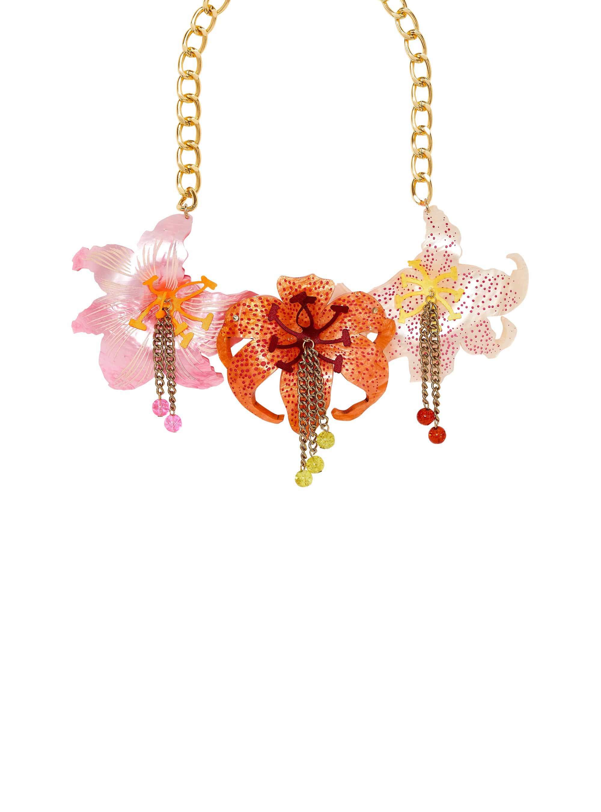 Tatty Devine Tiger Lily Necklace