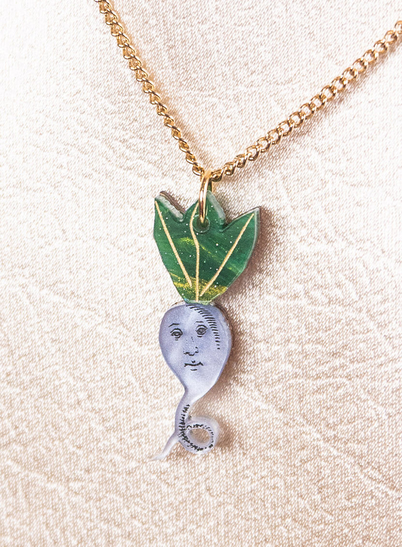Tiny Turnip Pendant