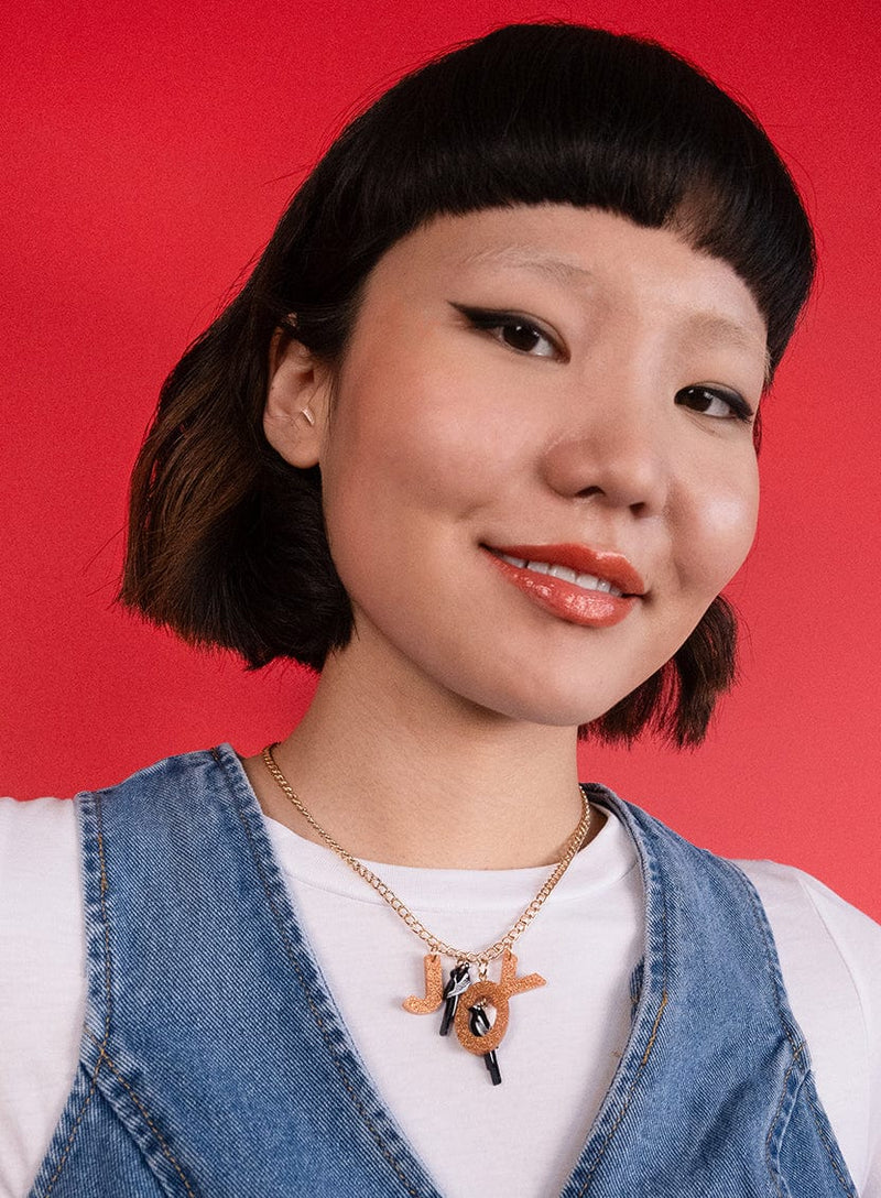 Two for Joy Magpie Bird Necklace