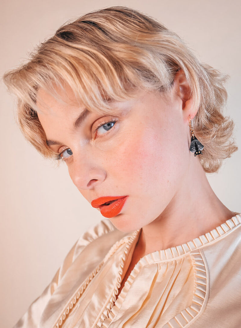 Vampire Bat Earrings