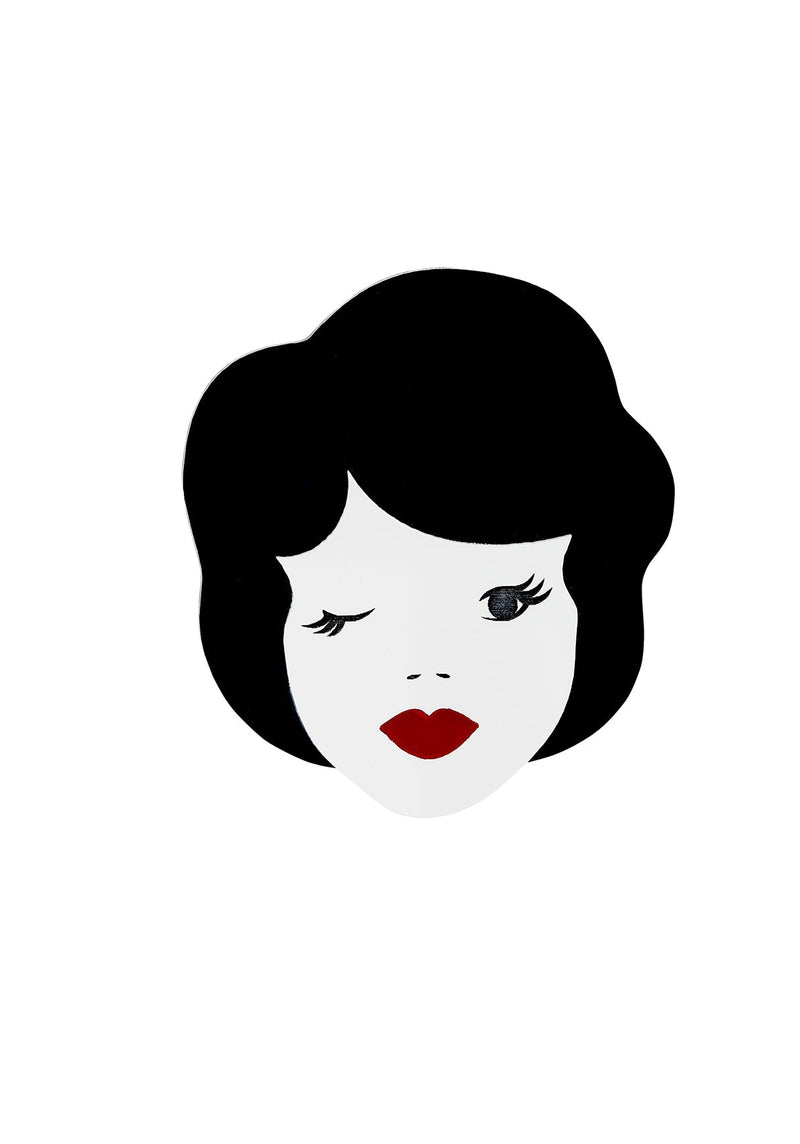 Tatty Devine Vintage Lady Brooch