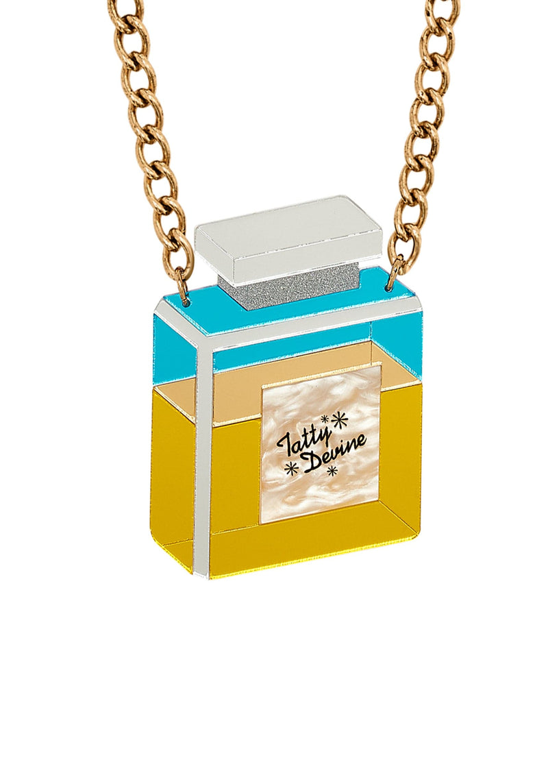 Tatty Devine Vintage Perfume Bottle Necklace