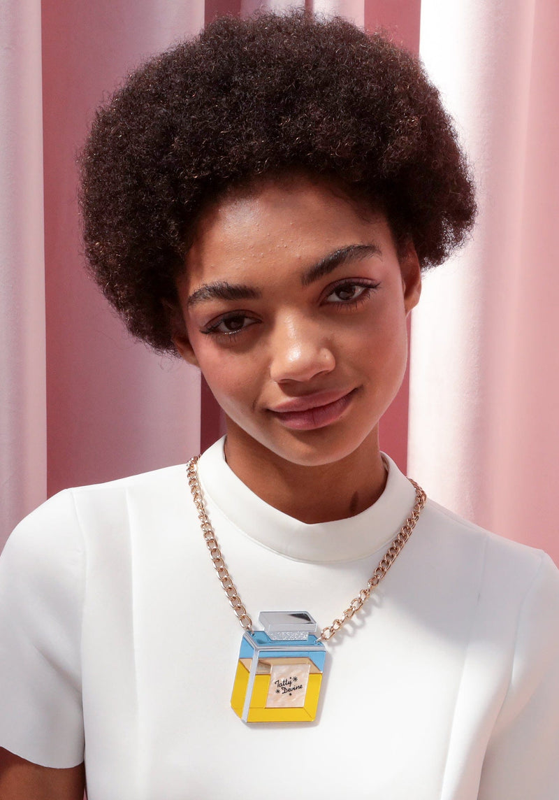 Tatty Devine Vintage Perfume Bottle Necklace