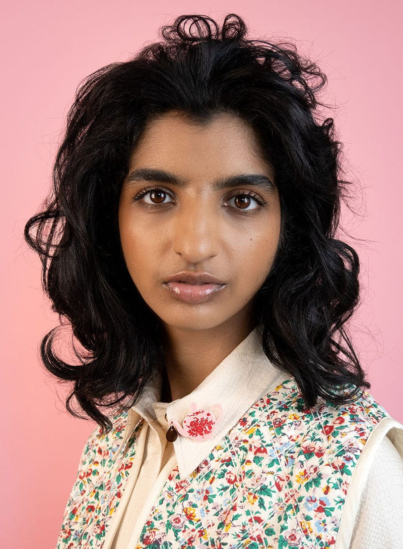 Tatty Devine Vintage Teapot Brooch