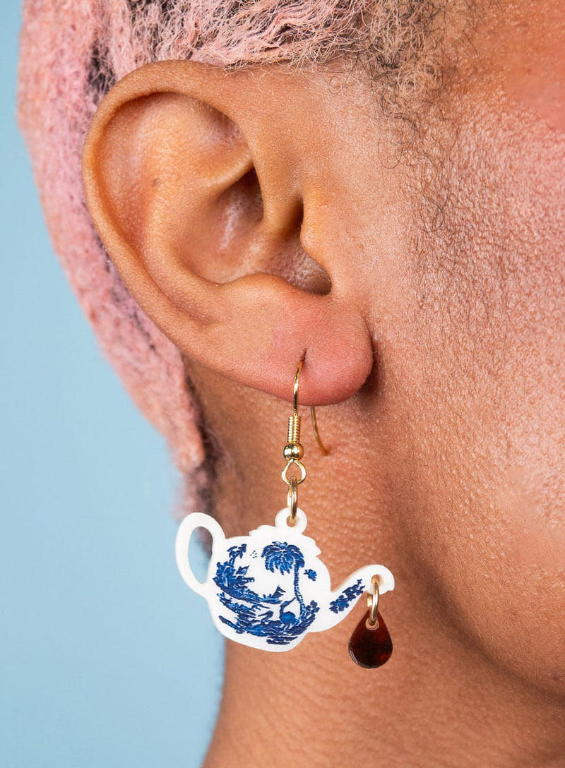Vintage Teapot Earrings