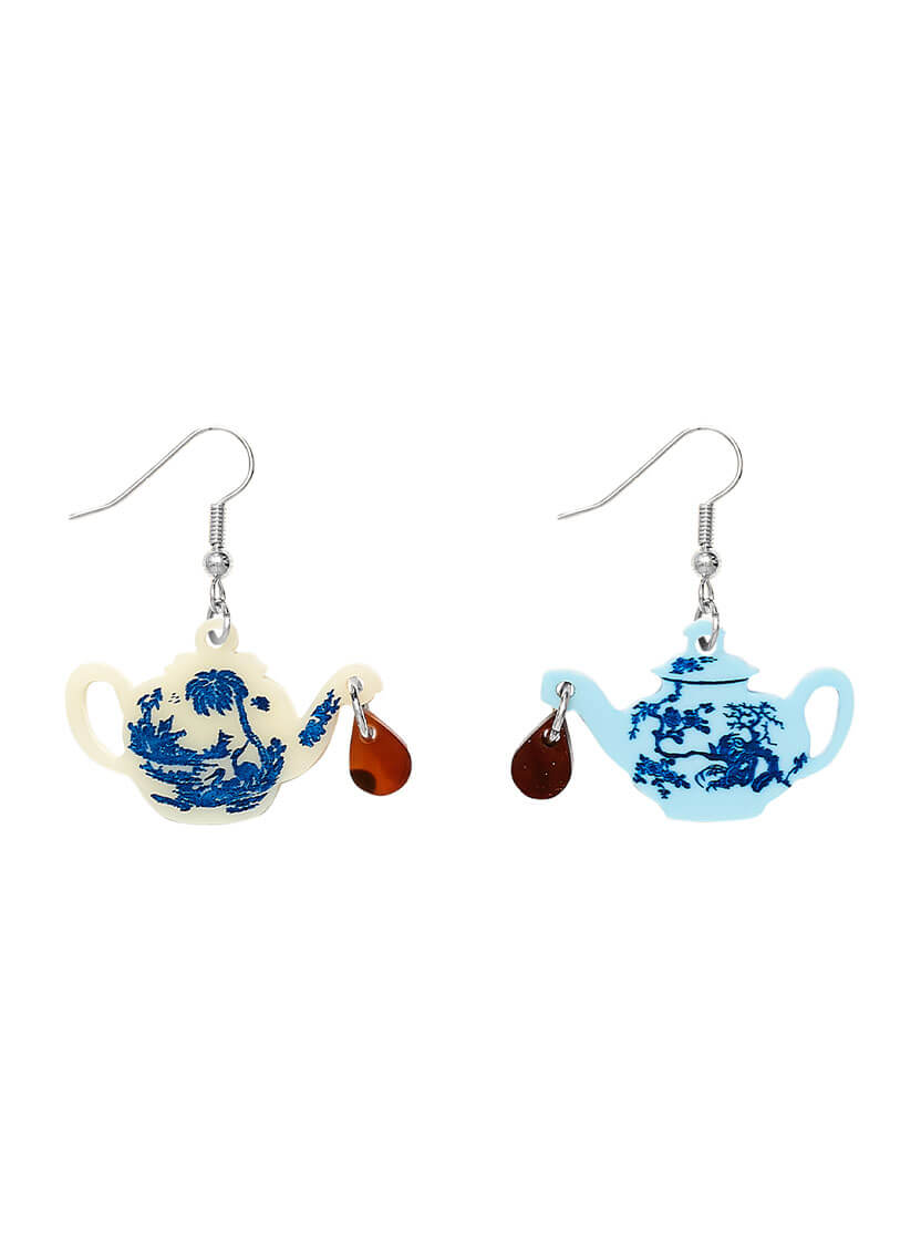 Vintage Teapot Earrings