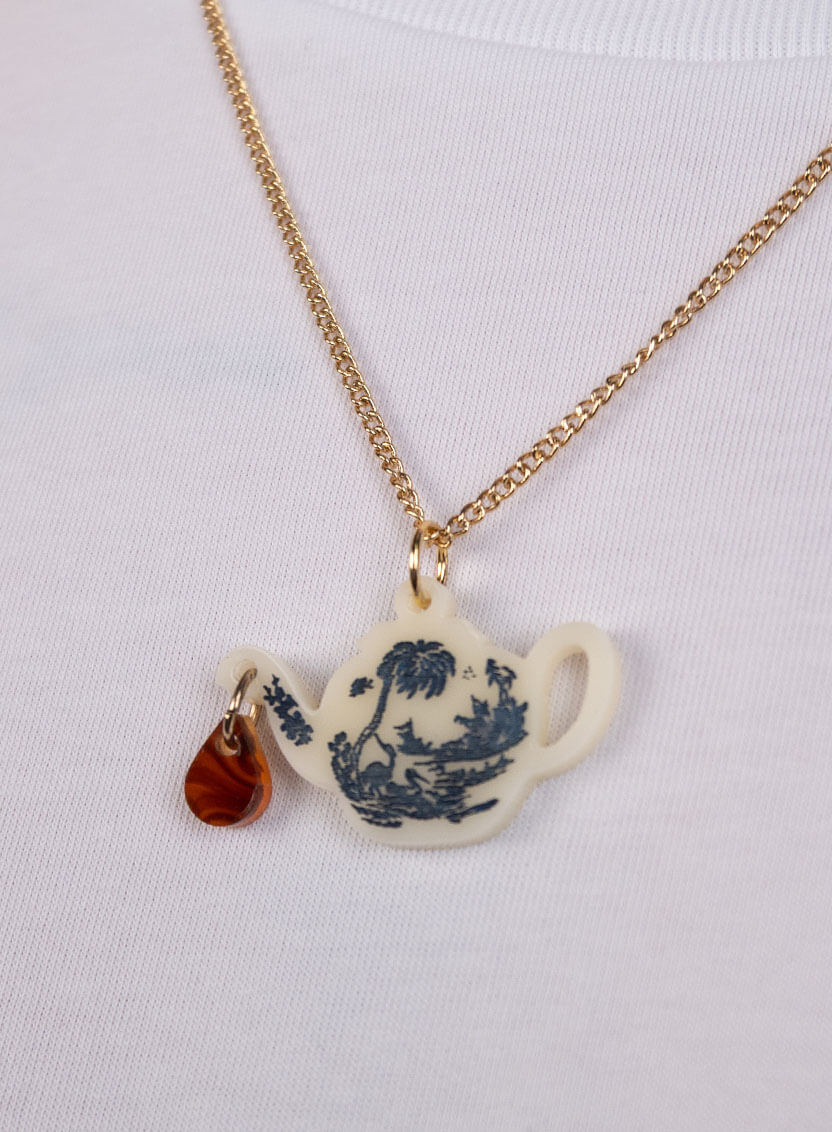 Vintage Teapot Pendant