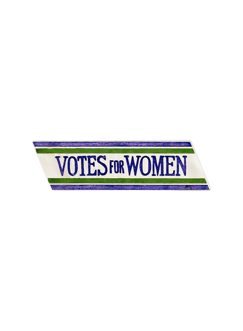 Votes For Women Sash Brooch