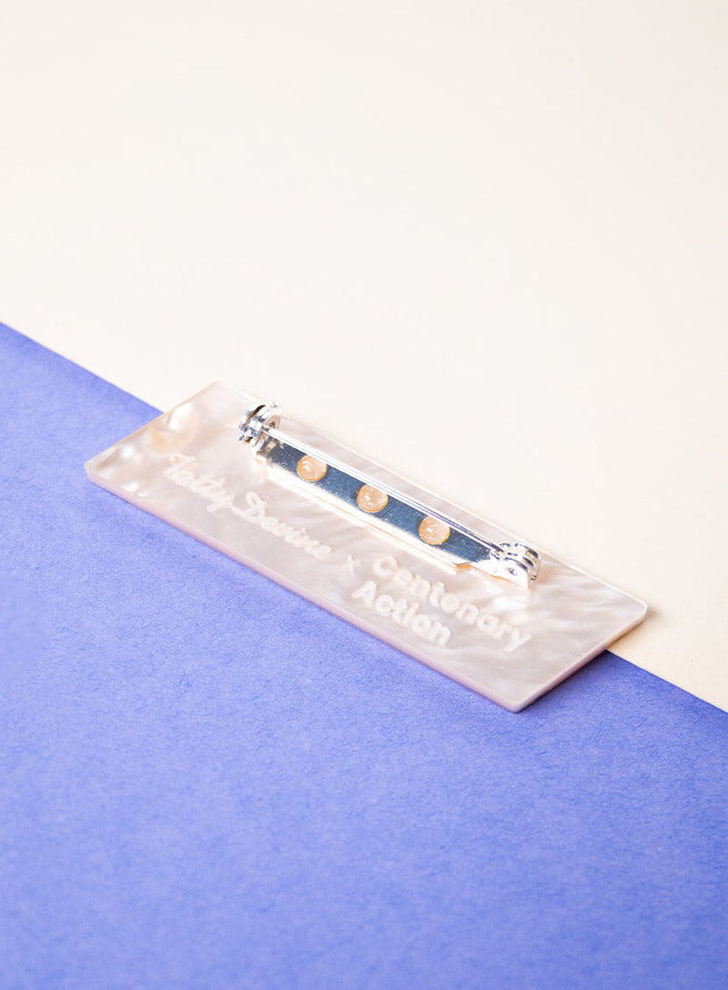 Votes For Women Sash Brooch