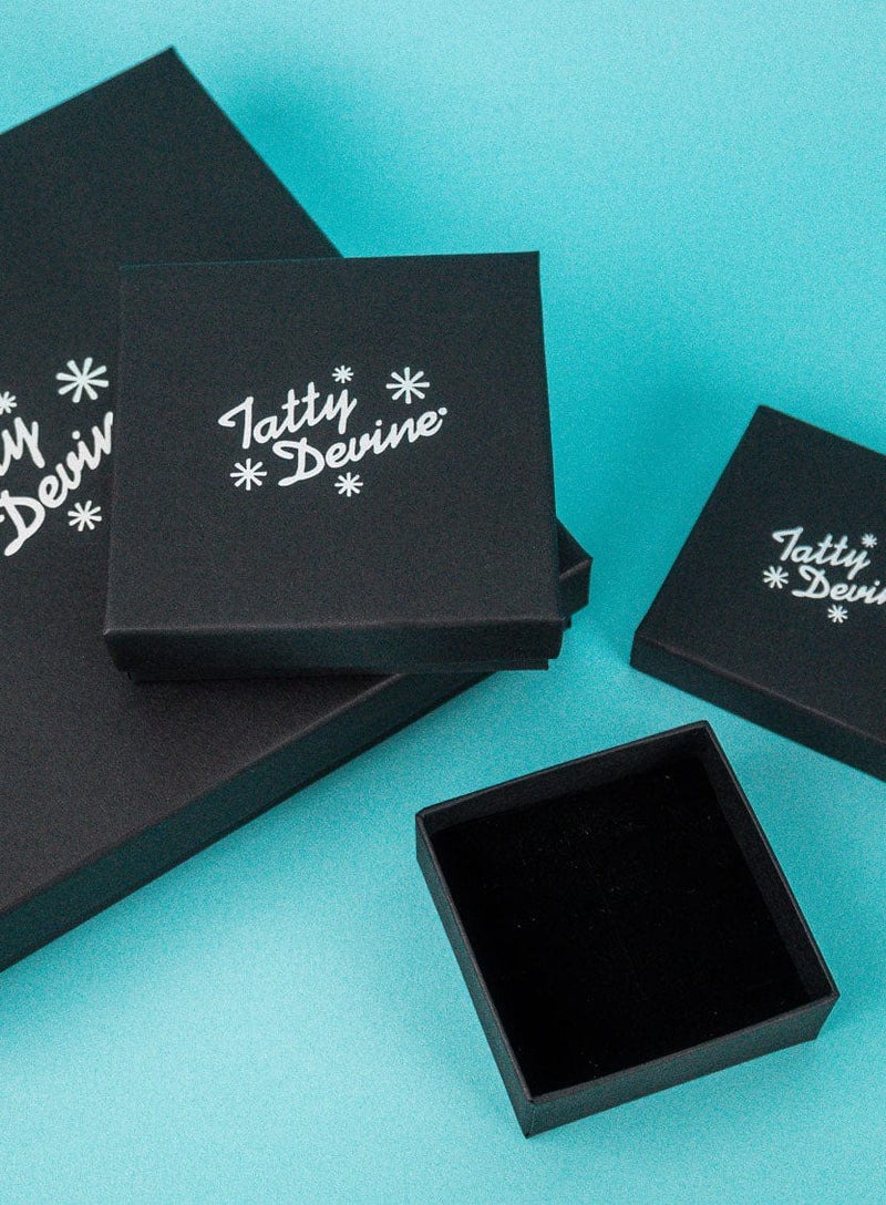 Tatty Devine Whitby Jet Cameo Link Necklace