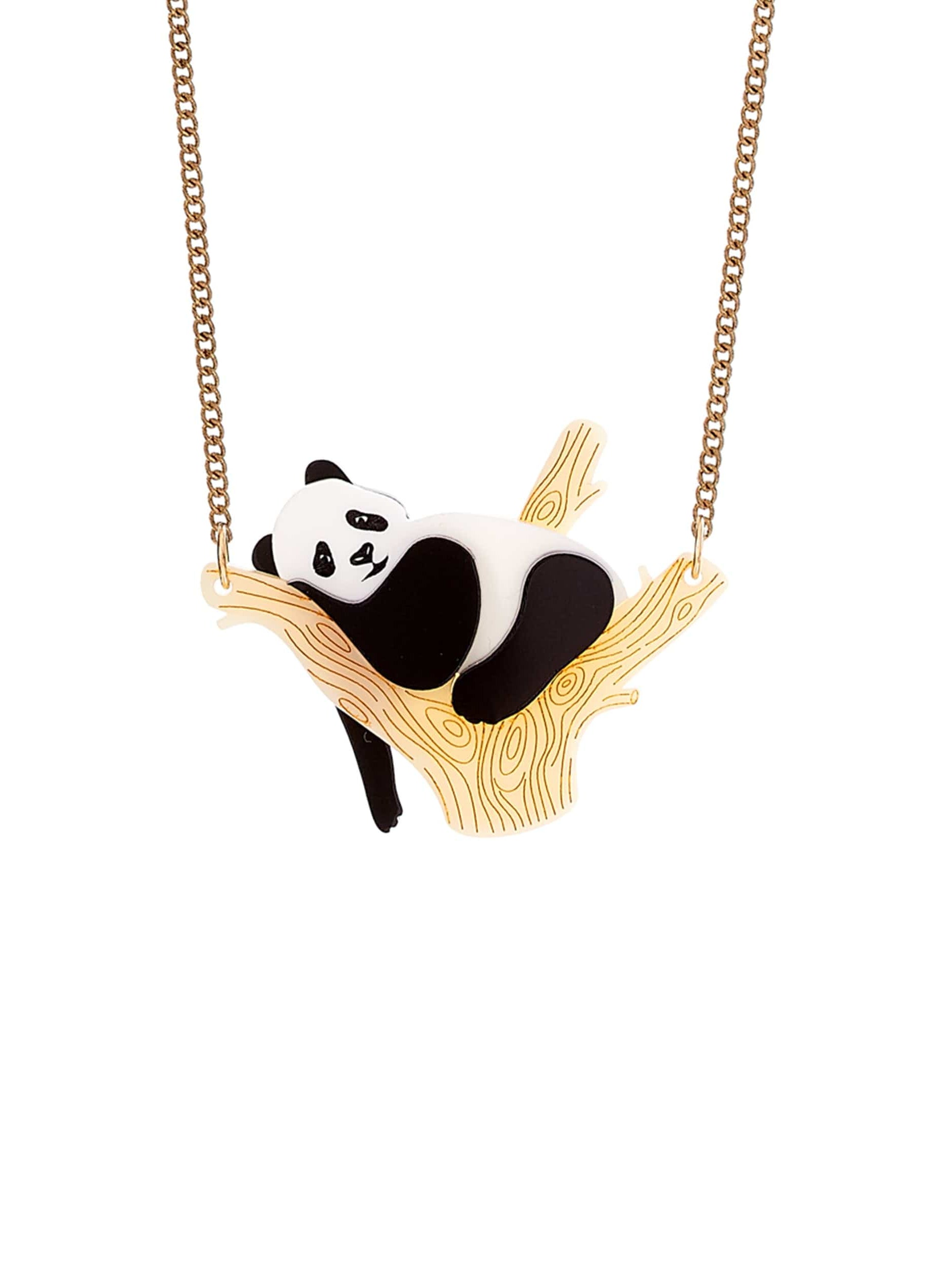 Tatty Devine Wild Panda Necklace
