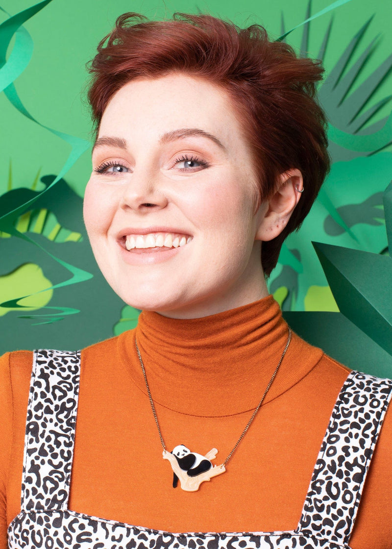 Tatty Devine Wild Panda Necklace