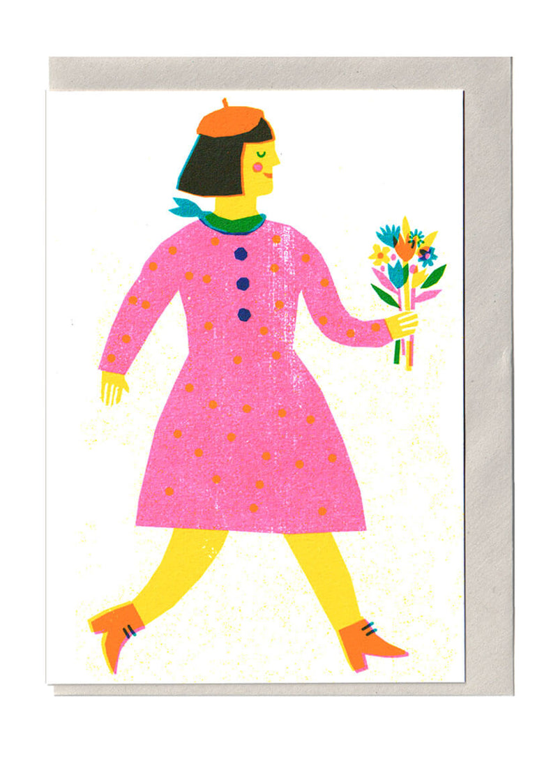 The Printed Peanut - Gift Girl Card