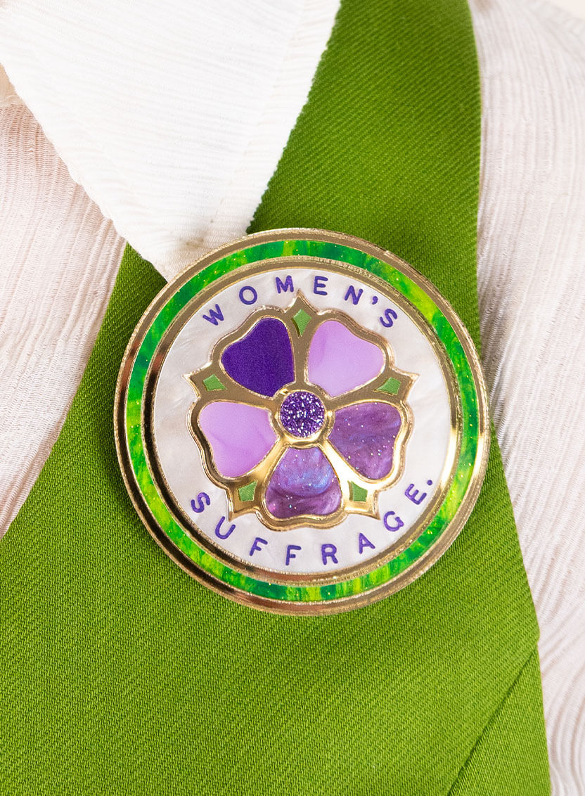 Women's Suffrage Brooch