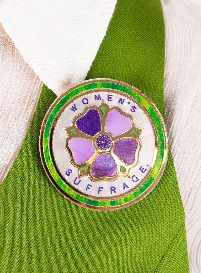 Women's Suffrage Brooch