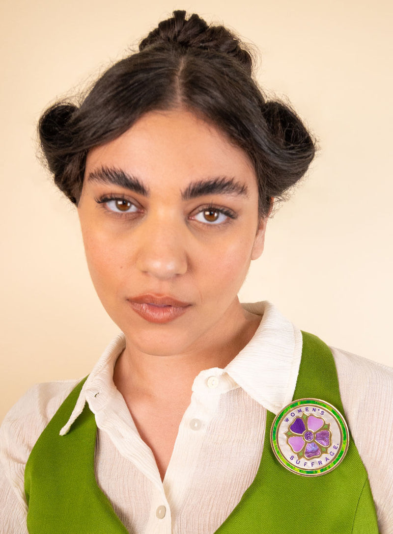 Women's Suffrage Brooch