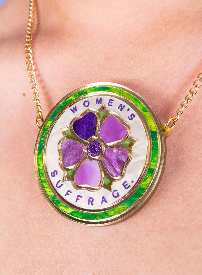Women's Suffrage Necklace
