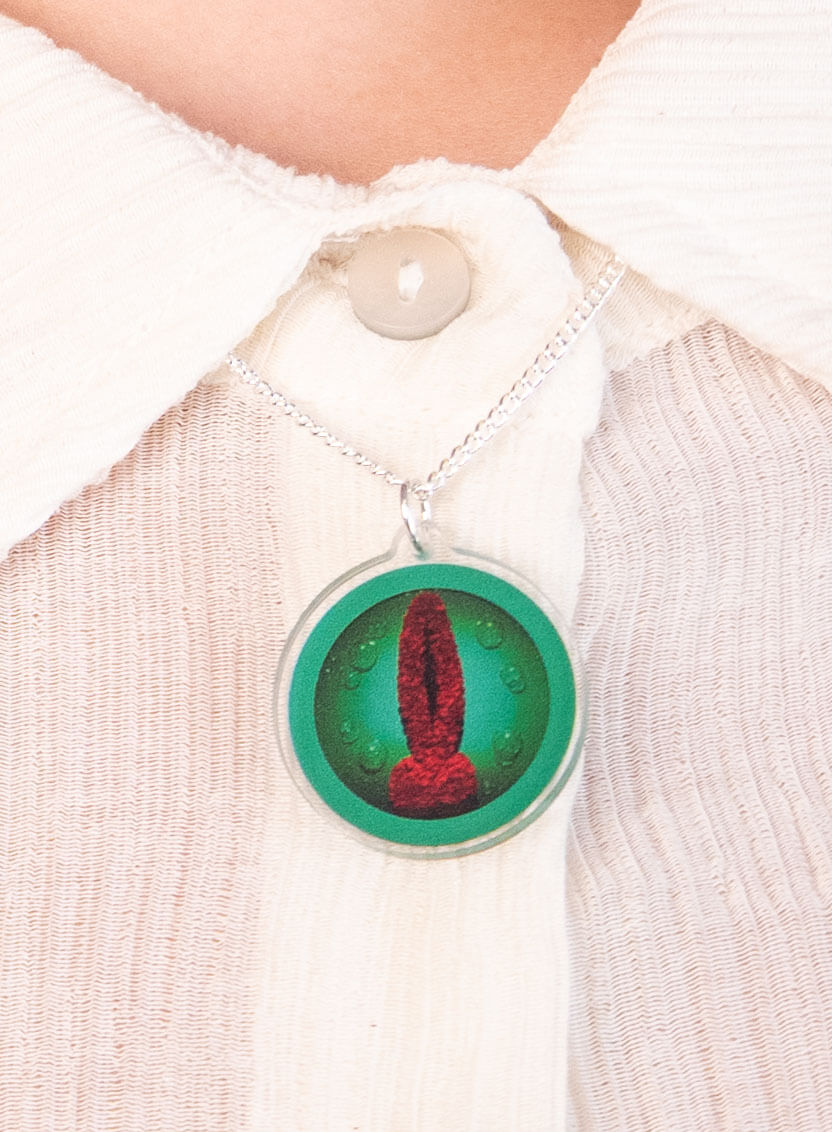 Wreaths To Pleasure Pendant - Green