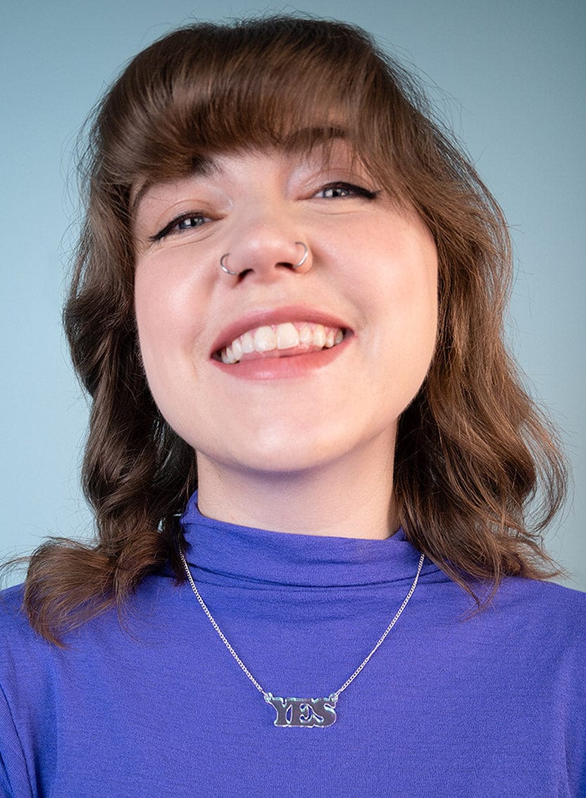 Tatty Devine Yes Necklace - Iridescent