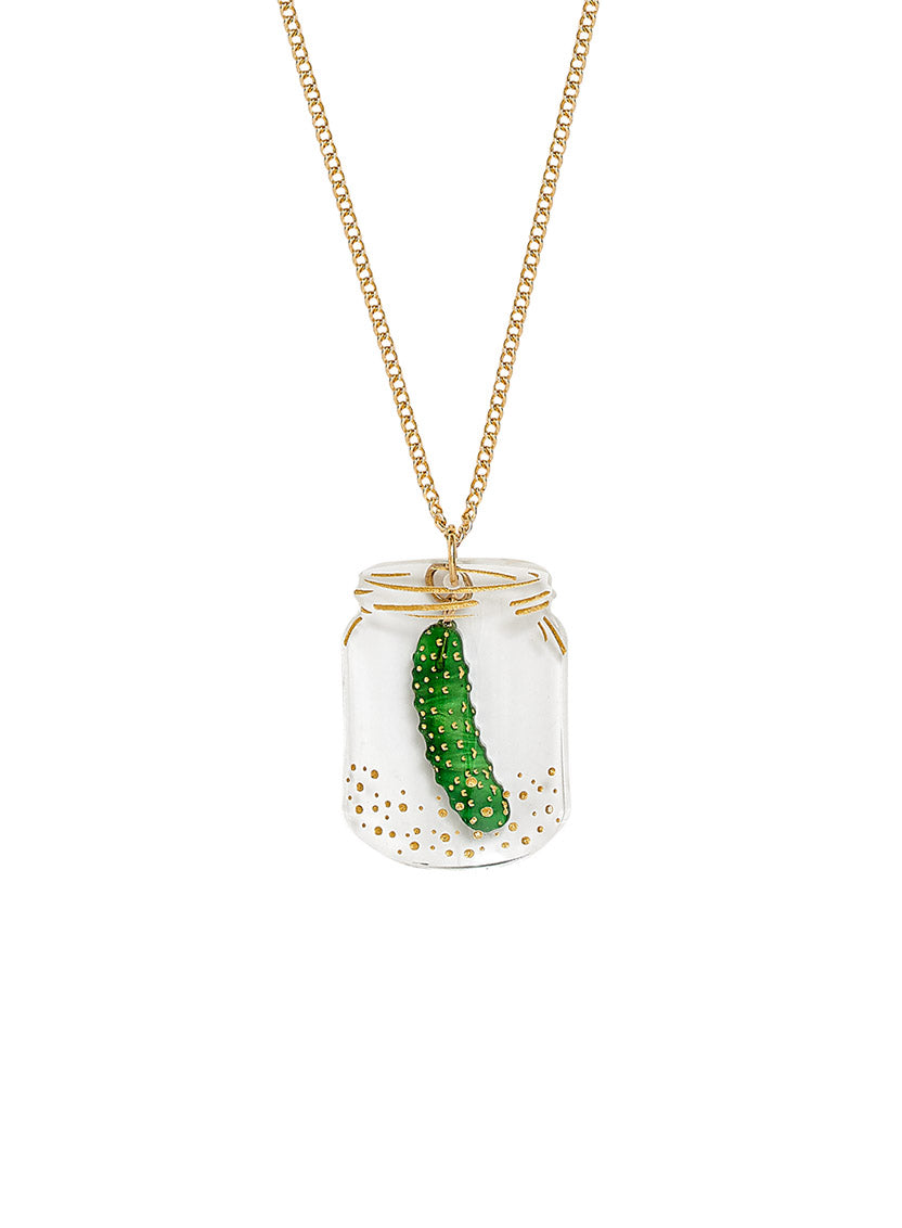 In a Pickle Necklace