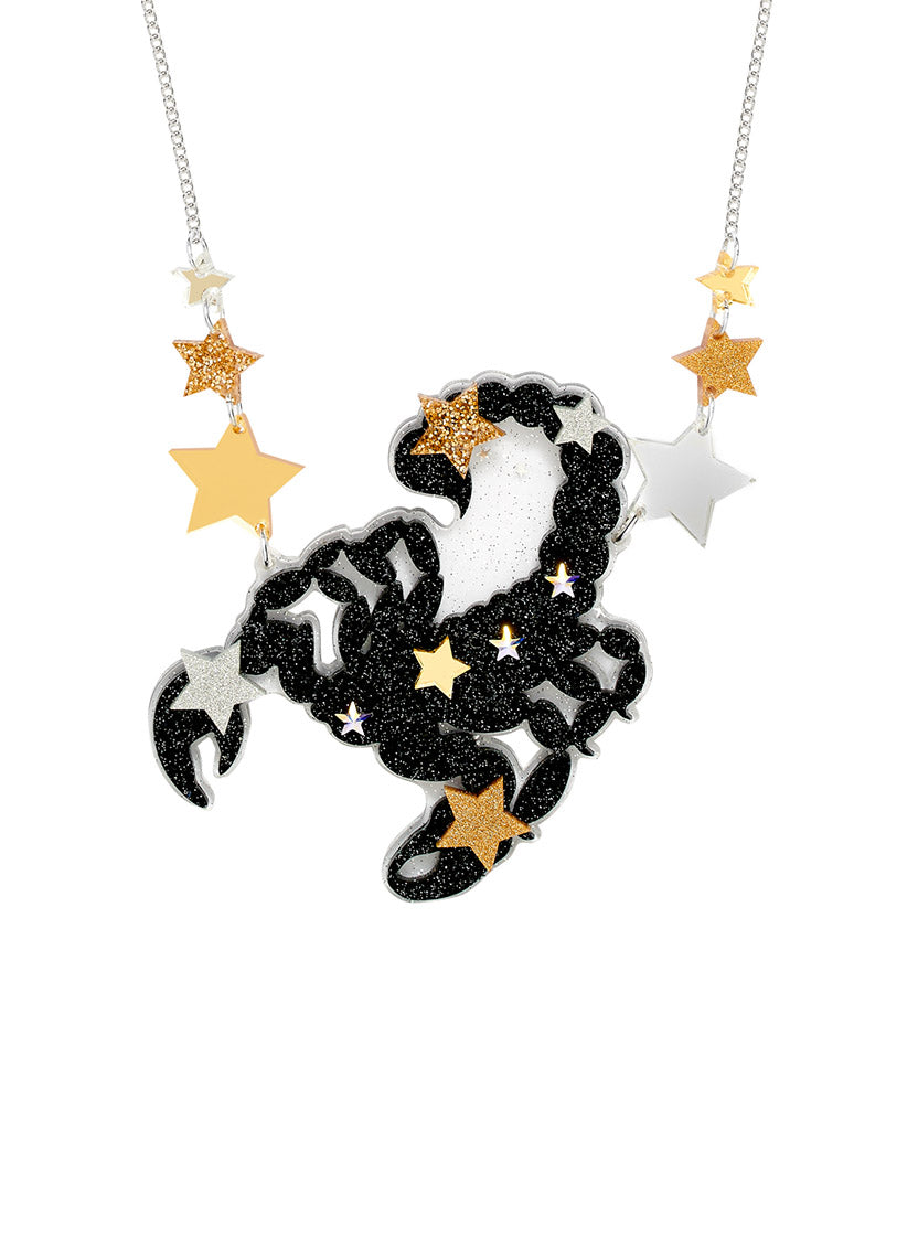 Star-Studded Scorpion Necklace