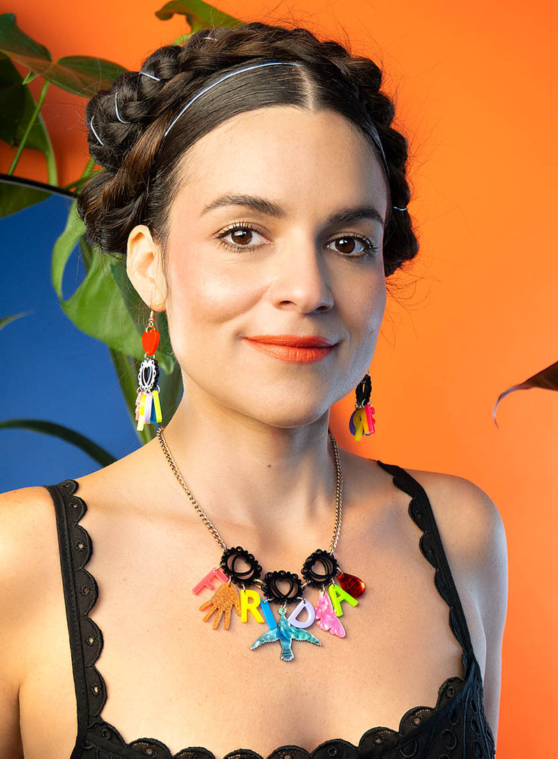Frida Kahlo Charm Necklace