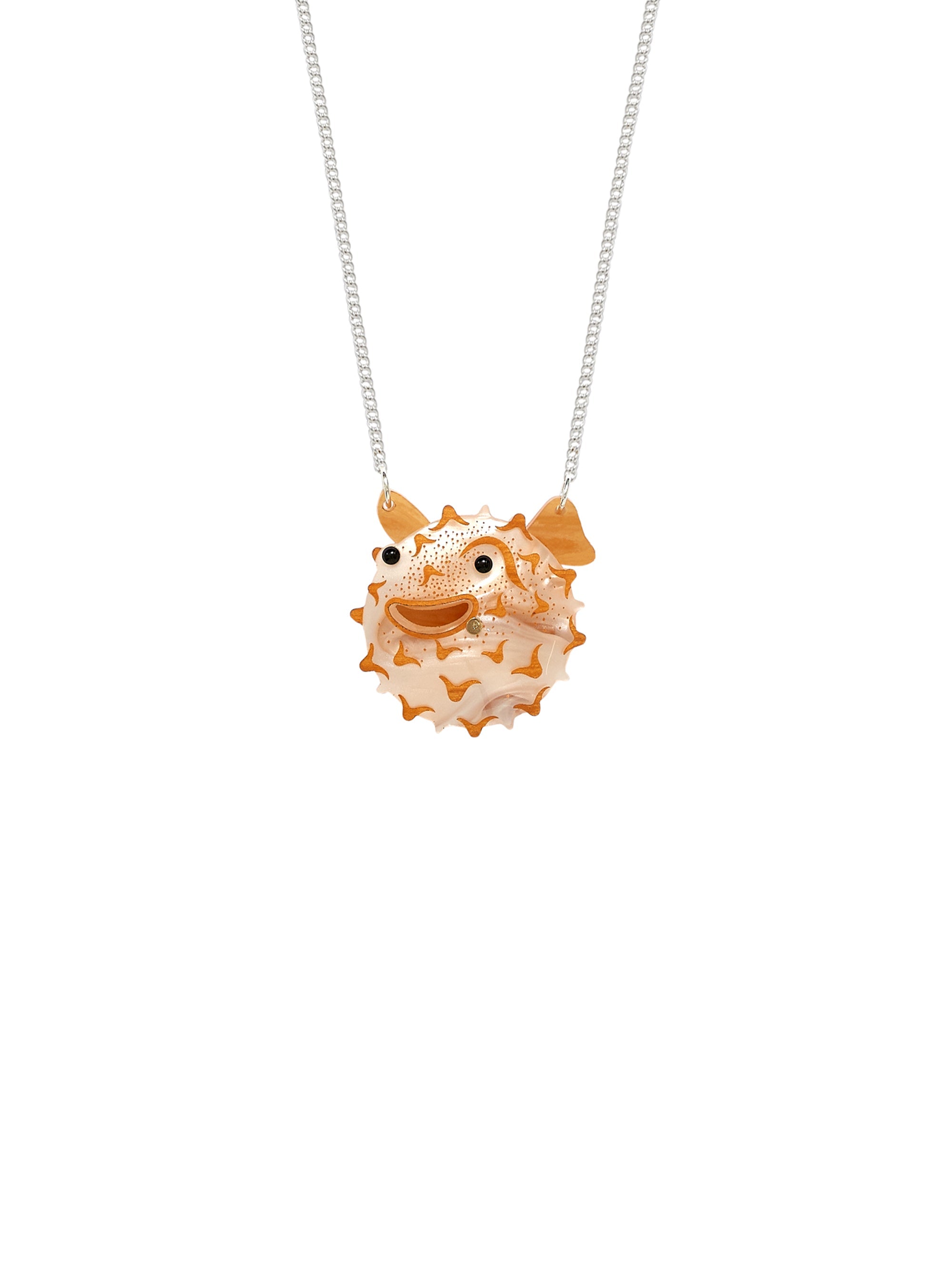 Puffer Fish Necklace