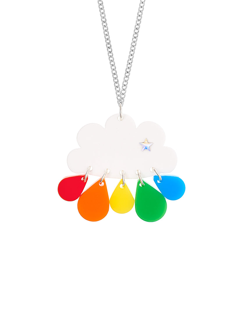 Cloud Necklace - Recycled