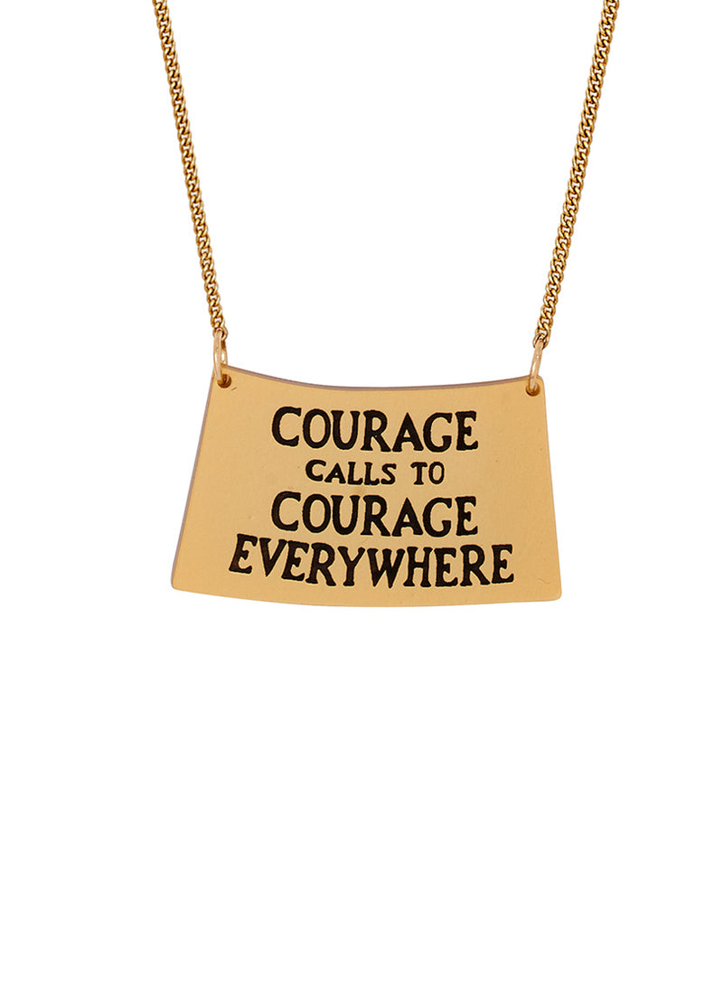 Courage Calls Necklace