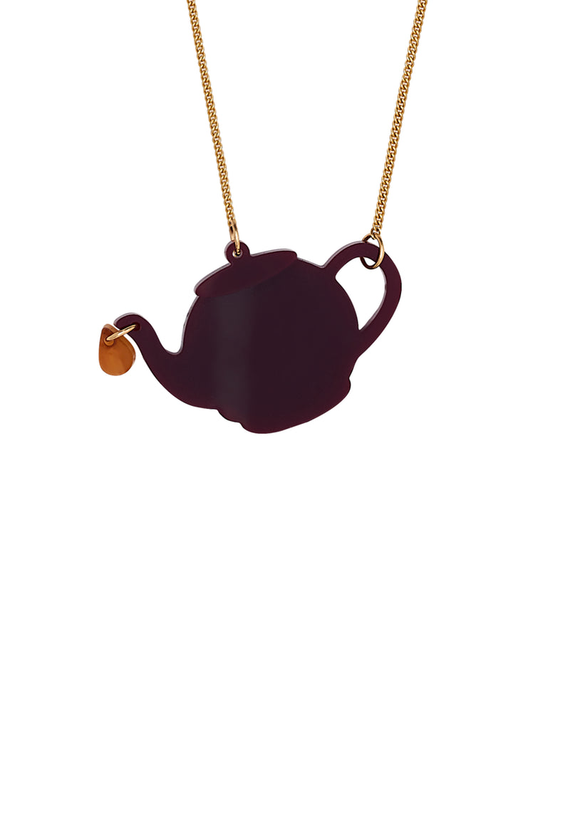 Teapot Necklace